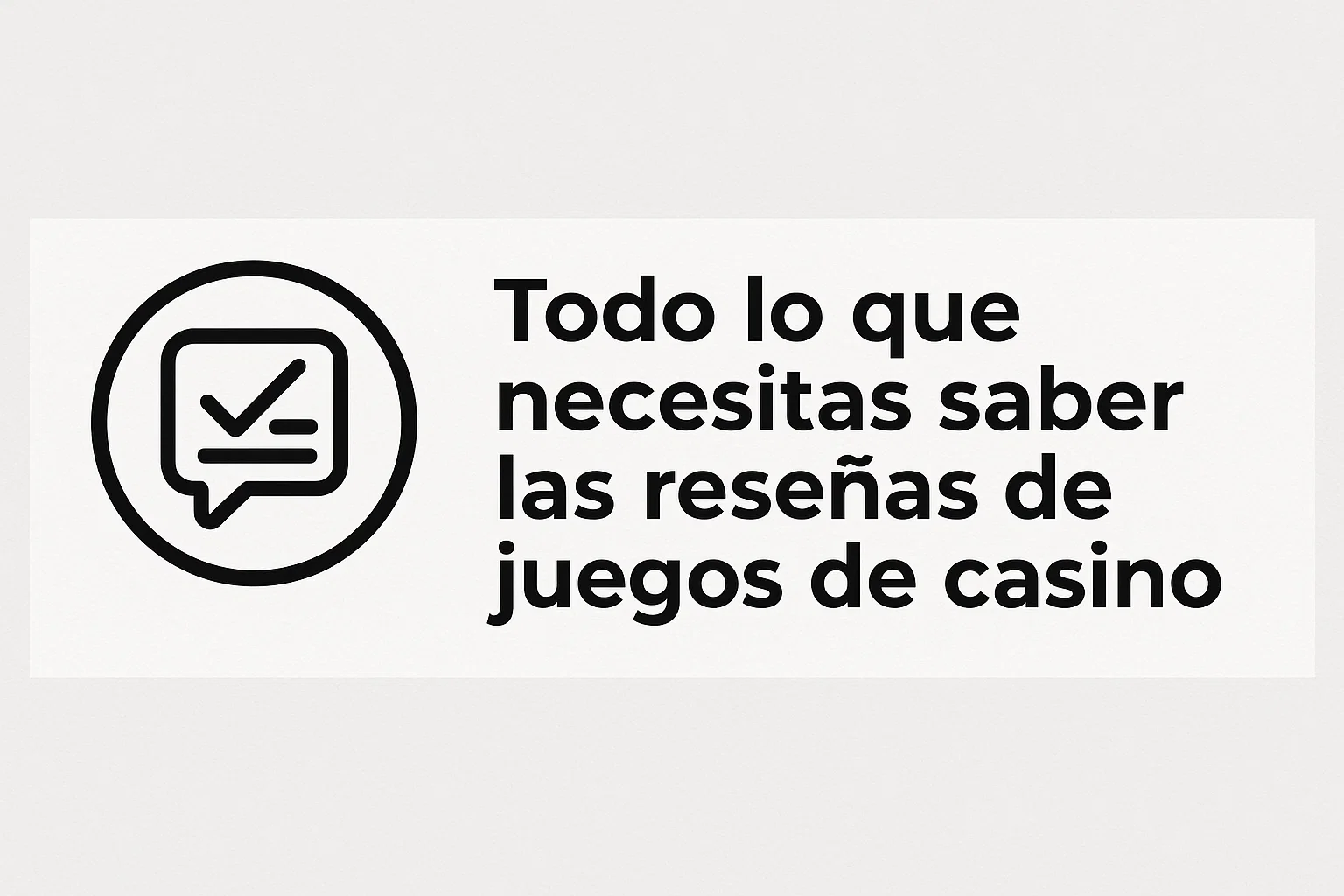 Todo lo que necesitas saber sobre las reseñas de juegos de casino